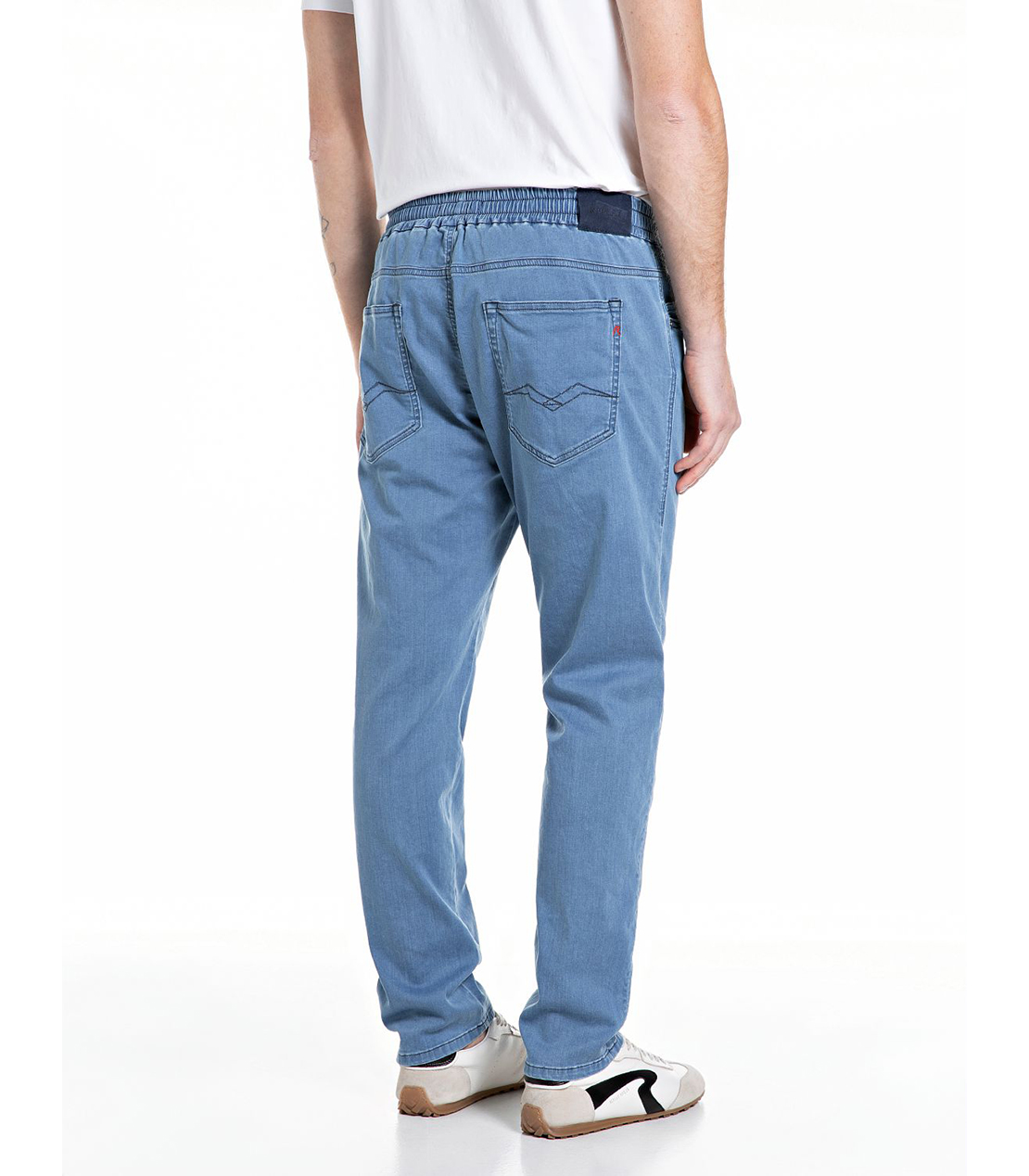 リラックステーパードLANNY Touch denim 詳細画像 ブルー 2